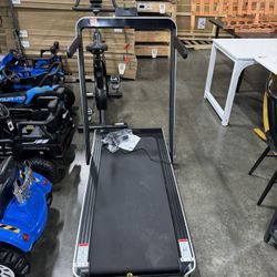 Super Fit 4.75HP 2 In 1 Folding Walking Pad Treadmill with Remote APP Control