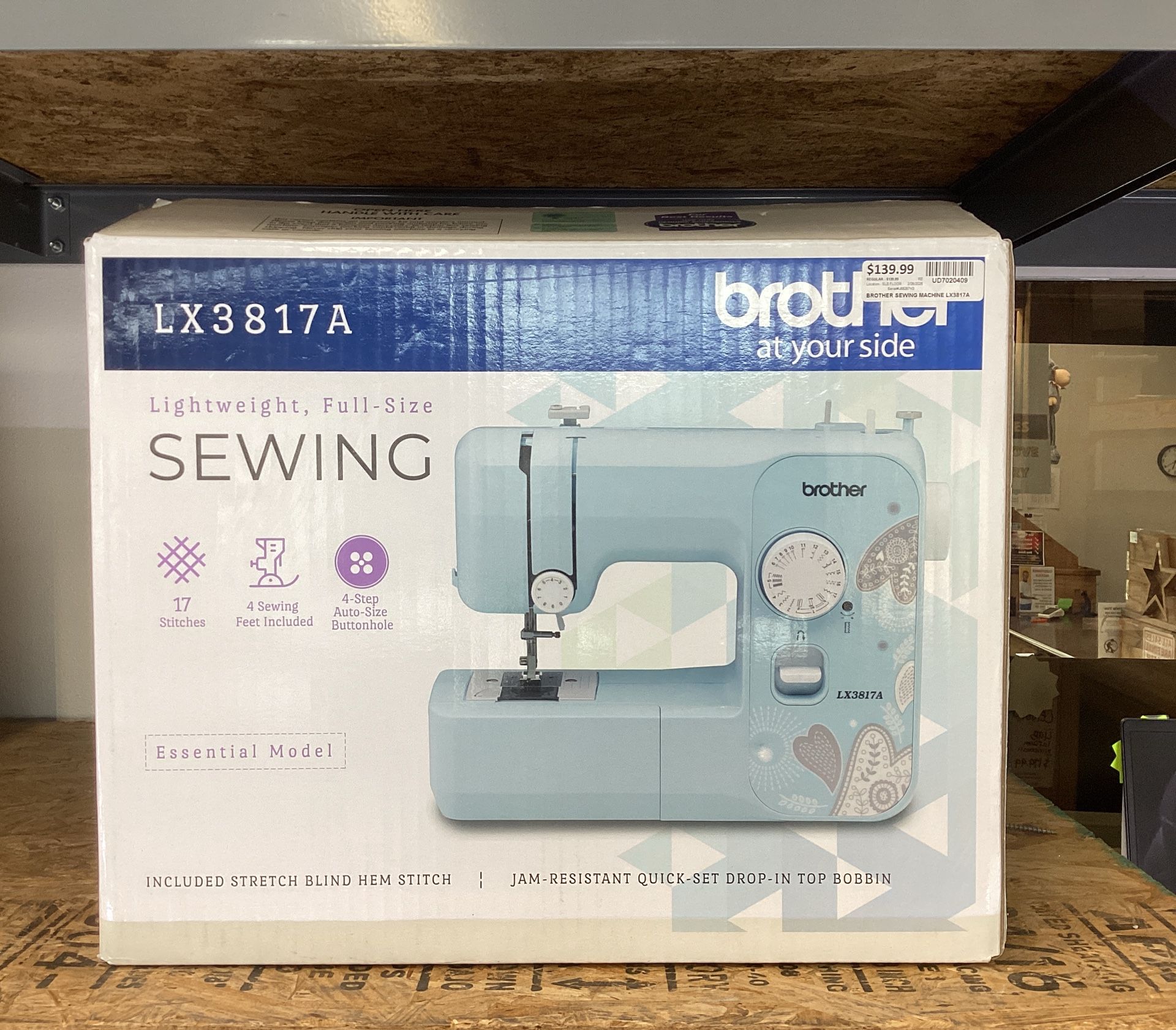BROTHER SEWING MACHINE (LX3817A)