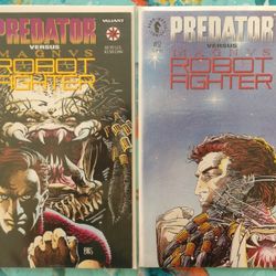 Predator versus Magnus Comics