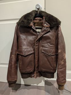 NYC Schott vintage leather jacket