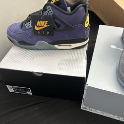 Jordan 4 lakers