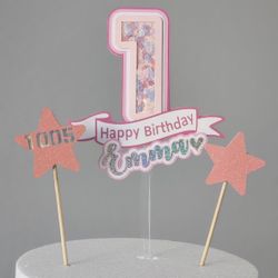 Personalized Cake Topper, Party Topper