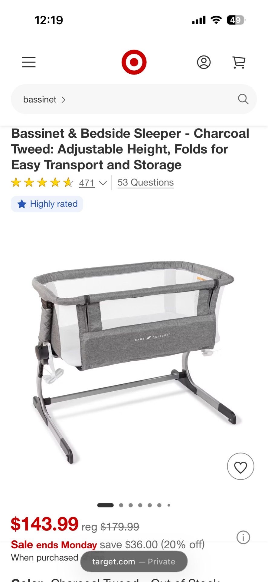 Baby bassinet