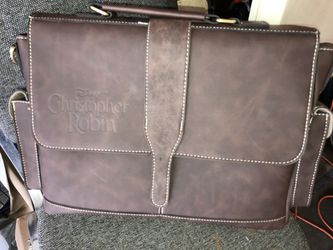 Rare Limited - Disney’s Christopher Robin BRIEFCASE / BAG size - 15.5 x 11in Special Edition from the film *not leather