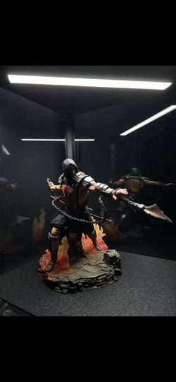 Mortal Kombat Scorpion statue