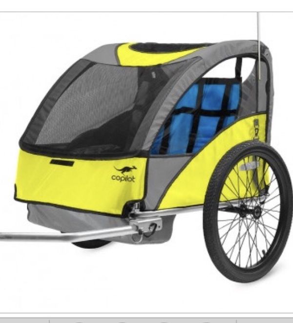 Copilot model a 2 passenger bike trailer/stroller conversion for Sale