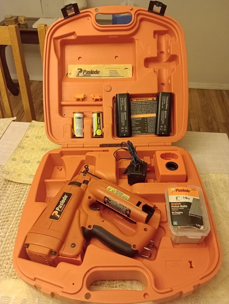 Cordless Finishing Nailer Paslode im250a