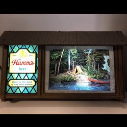 hamm's scene o rama motion sign