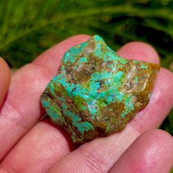 Rare 400ct Kingman Turquoise Rough – Vibrant Blue, Jewelry-Grade, Uncut