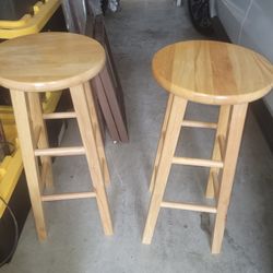 Wooden Barstools