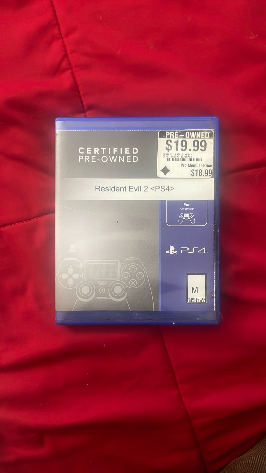 RESIDENT EVIL 2 PS4