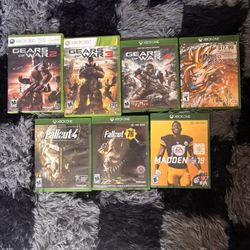 Xbox Games 360-One 7$ Each  No CaseGames 5$