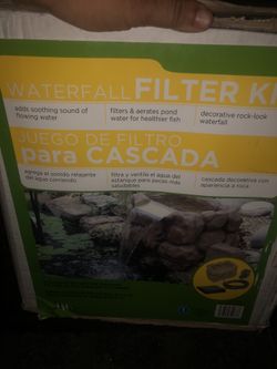 Resin Water Fall Filter