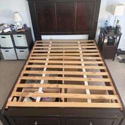 Queen Size Wooden Bed Frame