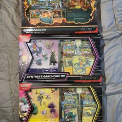 3 Sealed Pokemon Collection Boxes