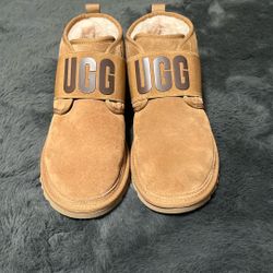  Brand New Ugg Nuemal 2 Men Boots With Strap Size 10 Chestnut Color