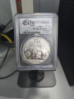 1 Troy Oz. 999 Fine Silver Panda