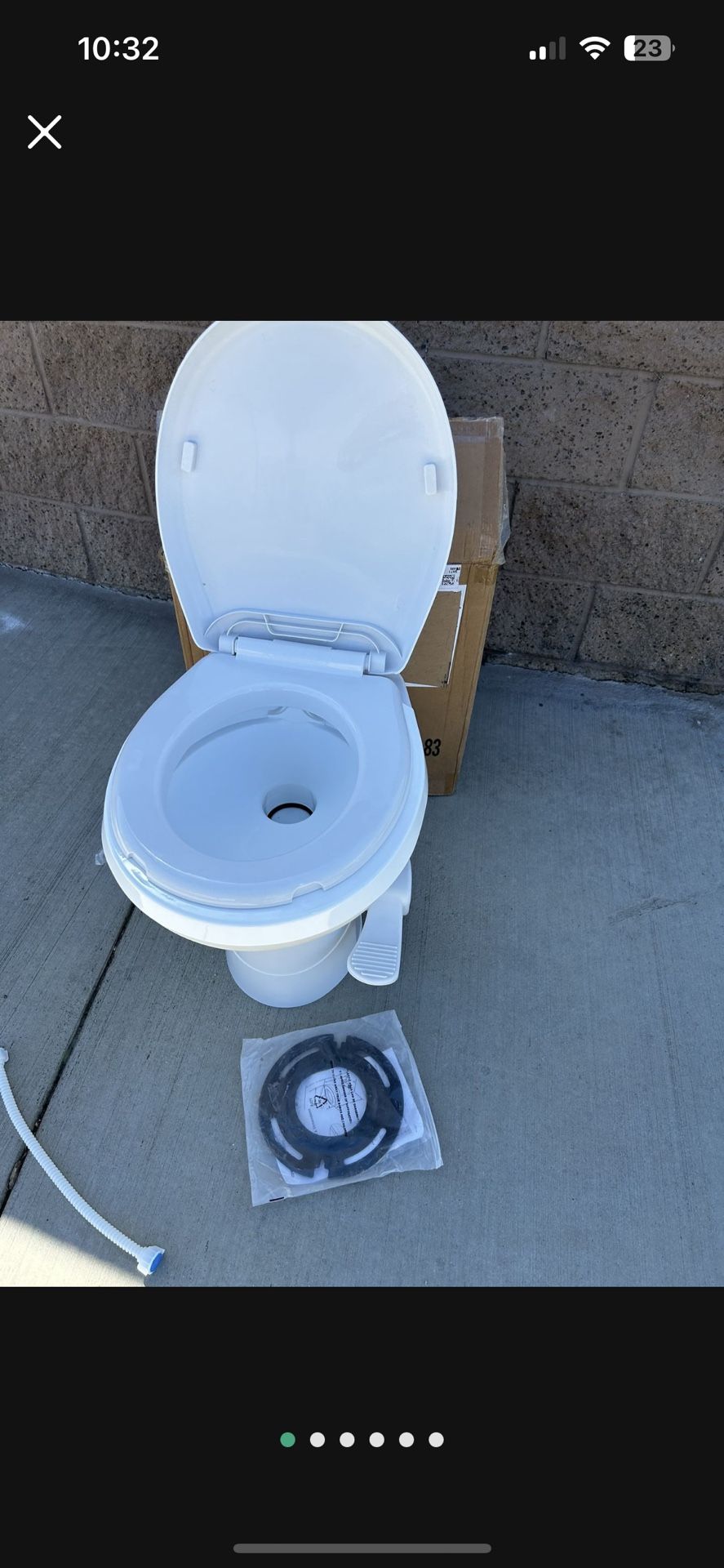 Brand New Luxury RV Toilet For $120