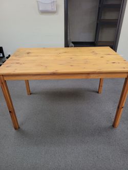 Wooden table
