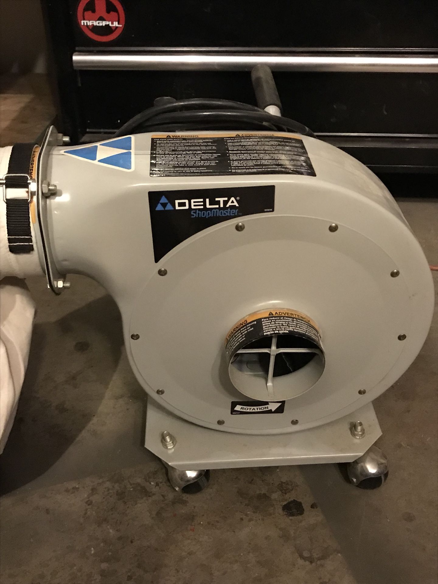 Delta ShopMaster Dust Collector AP300 for Sale in San Tan Valley, AZ