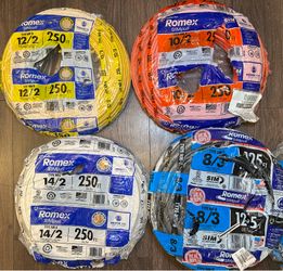 Romex indoor wires for sale | All information will be listed down below ⬇️