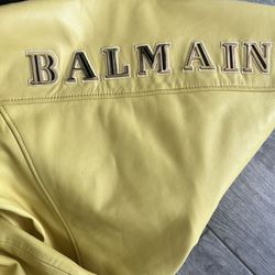 Balmain Leather Jacket  , Balmain Blazer, Balmain