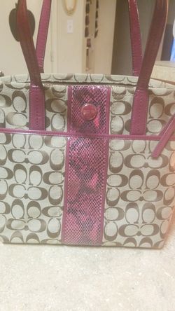 Coach purse