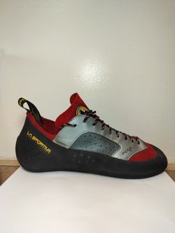 La Sportiva Nago Climbing Shoes Men's Size 46 US 12.5 Vibram XS Grip Italy Like New