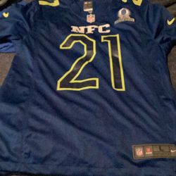 Landon Collins  NFL Pro Bowl Jersey Nike Men’s Size Large NFL New York Giants Player Authentic Jersey New Color Blue 