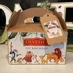 Lion King Gable Boxes