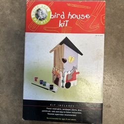 Birdhouse Kit Has Been Painted, But Will Need To Be Re-Sanded