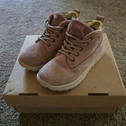 Naturino Toddler Pink Suede Boots