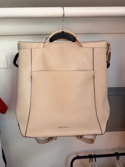 Cole Haan Grand Ambition Convertible Leather Backpack Tote