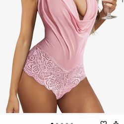 Pink lingerie