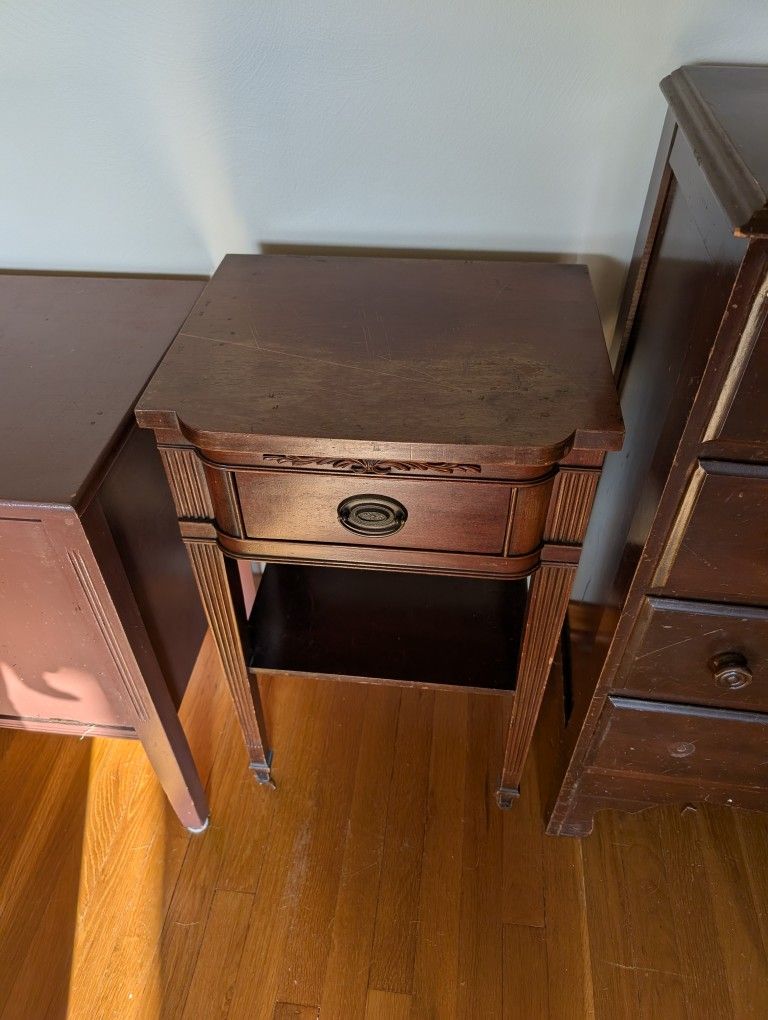 Square End Table Or Nightstand