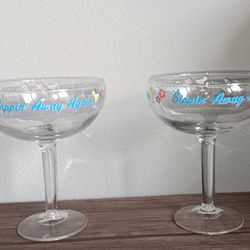 Margaritaville margarita glasses