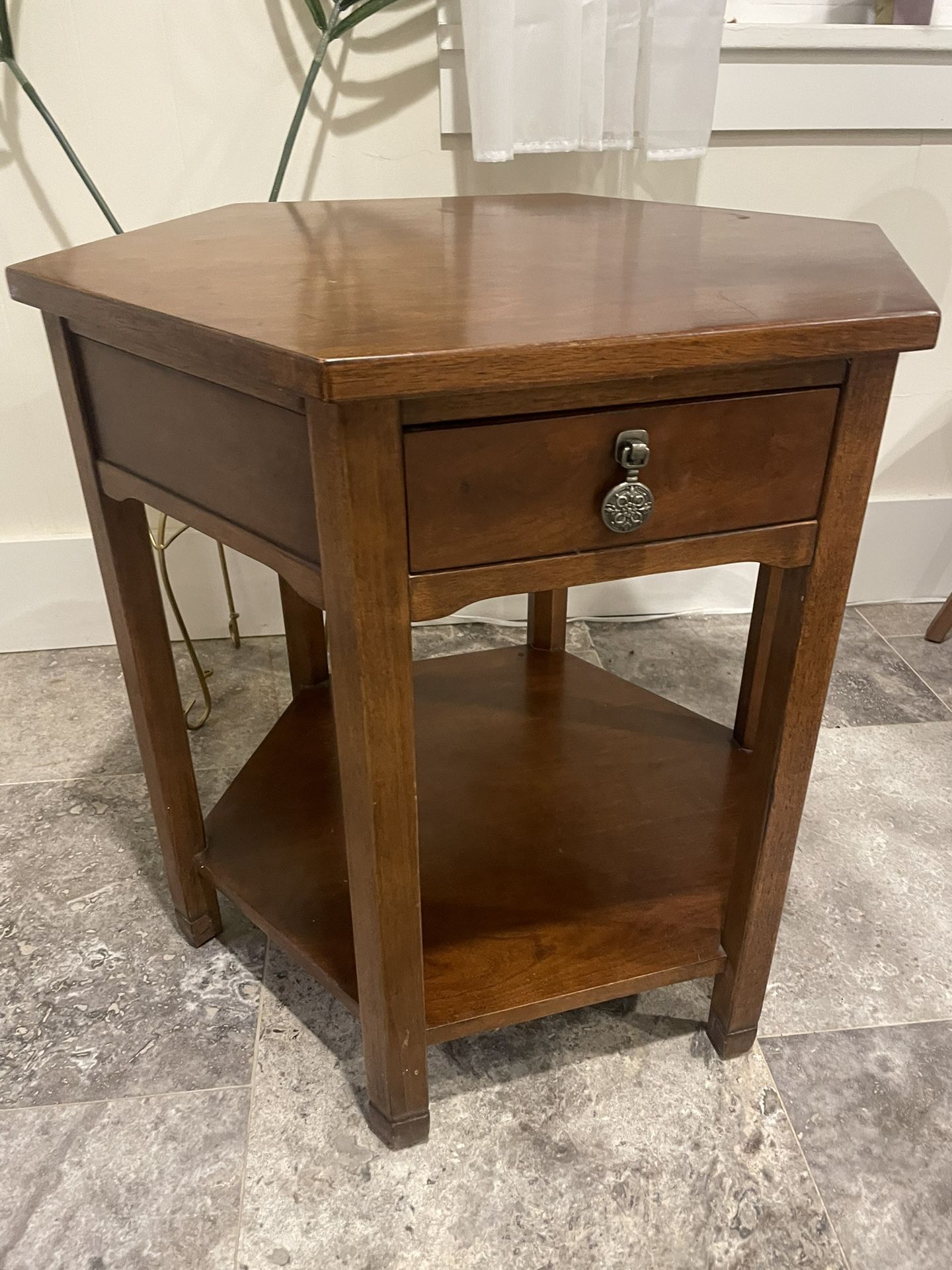 Solid Wood End/Side Table