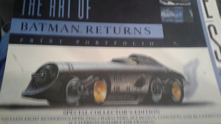 Movie art Batman Forever collectors edition