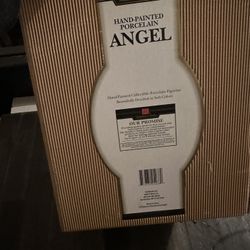 Hand Painted Porcelain Angels