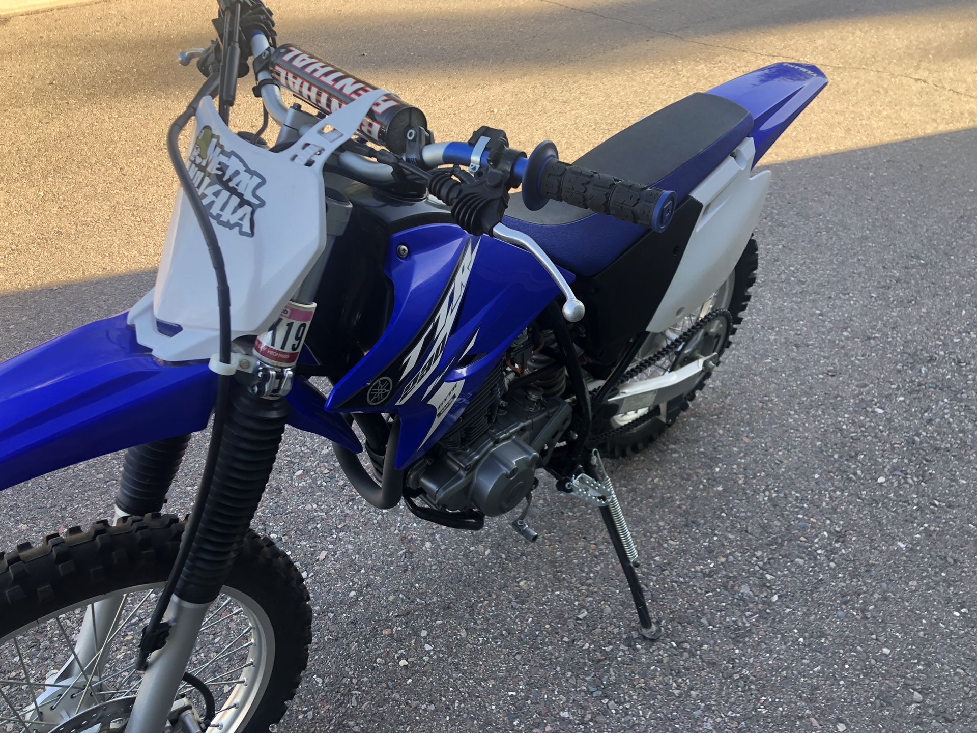 Yamaha TTR 230 and gear for sale
