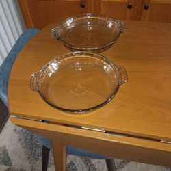 Pyrex 9 In Pie Plates (Pack Of 2)