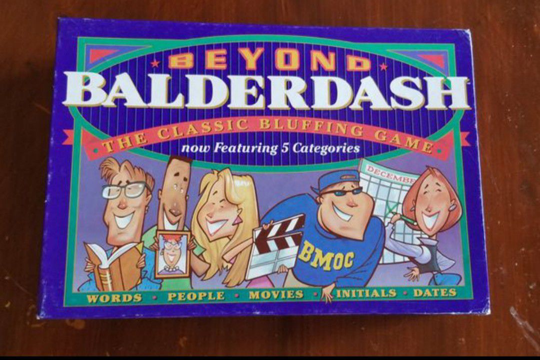 Beyond BALDERDASH board game
