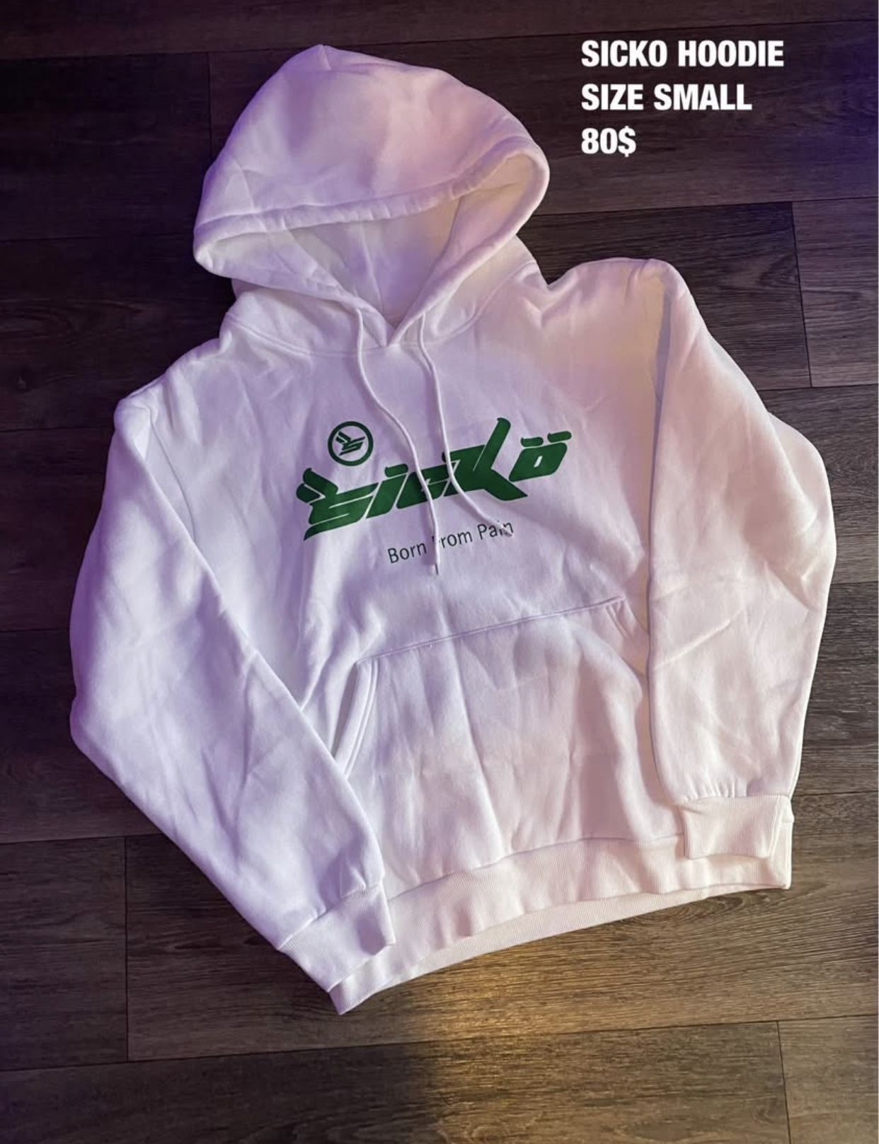 Sicko Hoodie size small