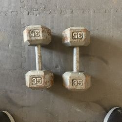 Dumbbells.           60 Dollars 