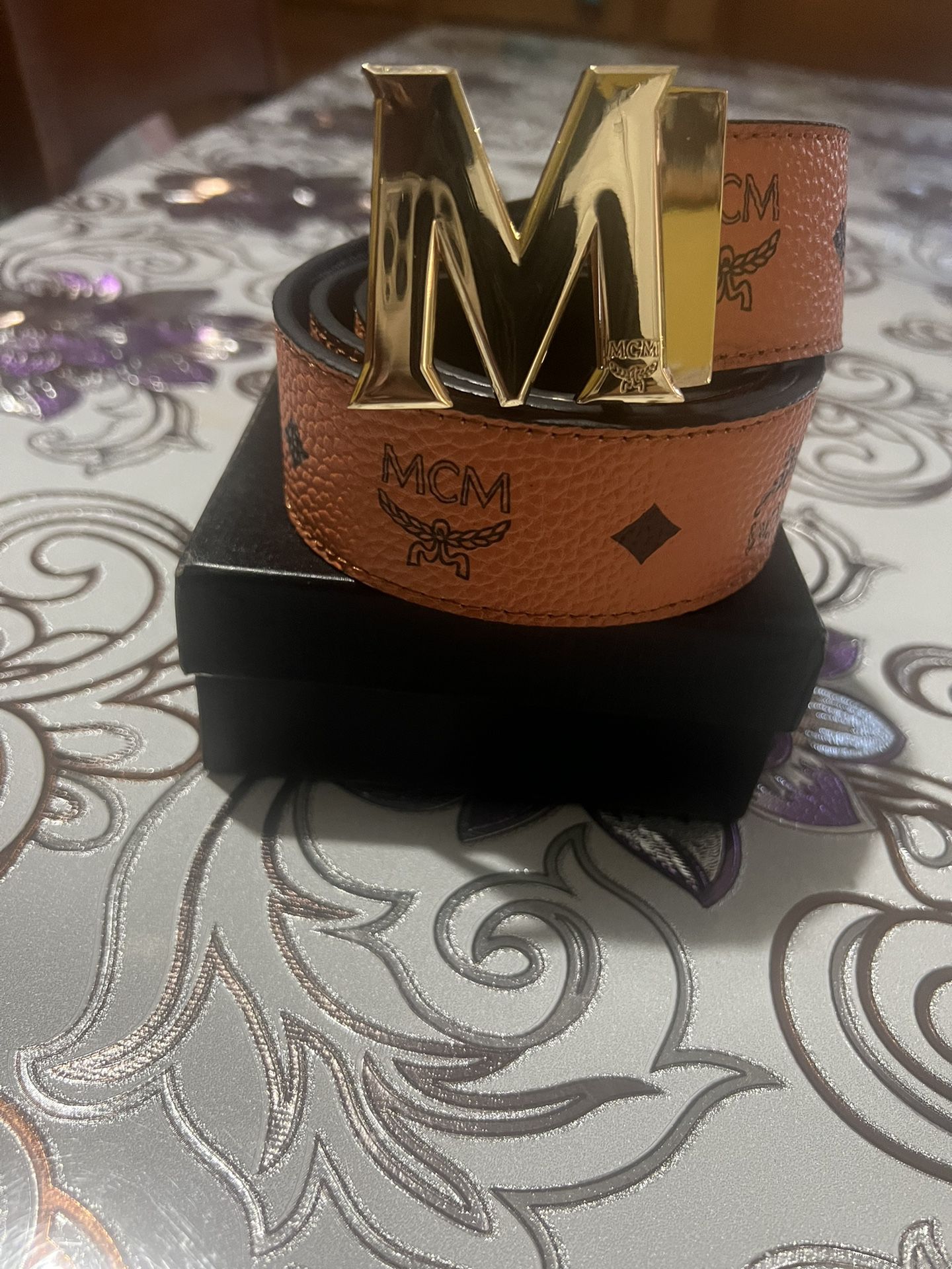 MCM BELT IN BOX 100% Authentic for Sale in New York, NY - OfferUp
