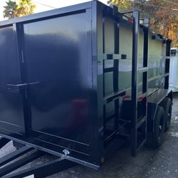 Dump Trailer With Extras For You 