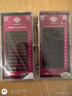 ABONNIE Premium Eyelash Extensions – 2 New Trays (11mm & 14mm)