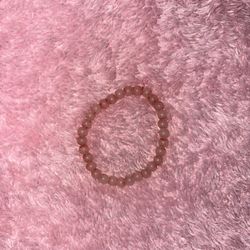 Pink Beaded Bracelet 