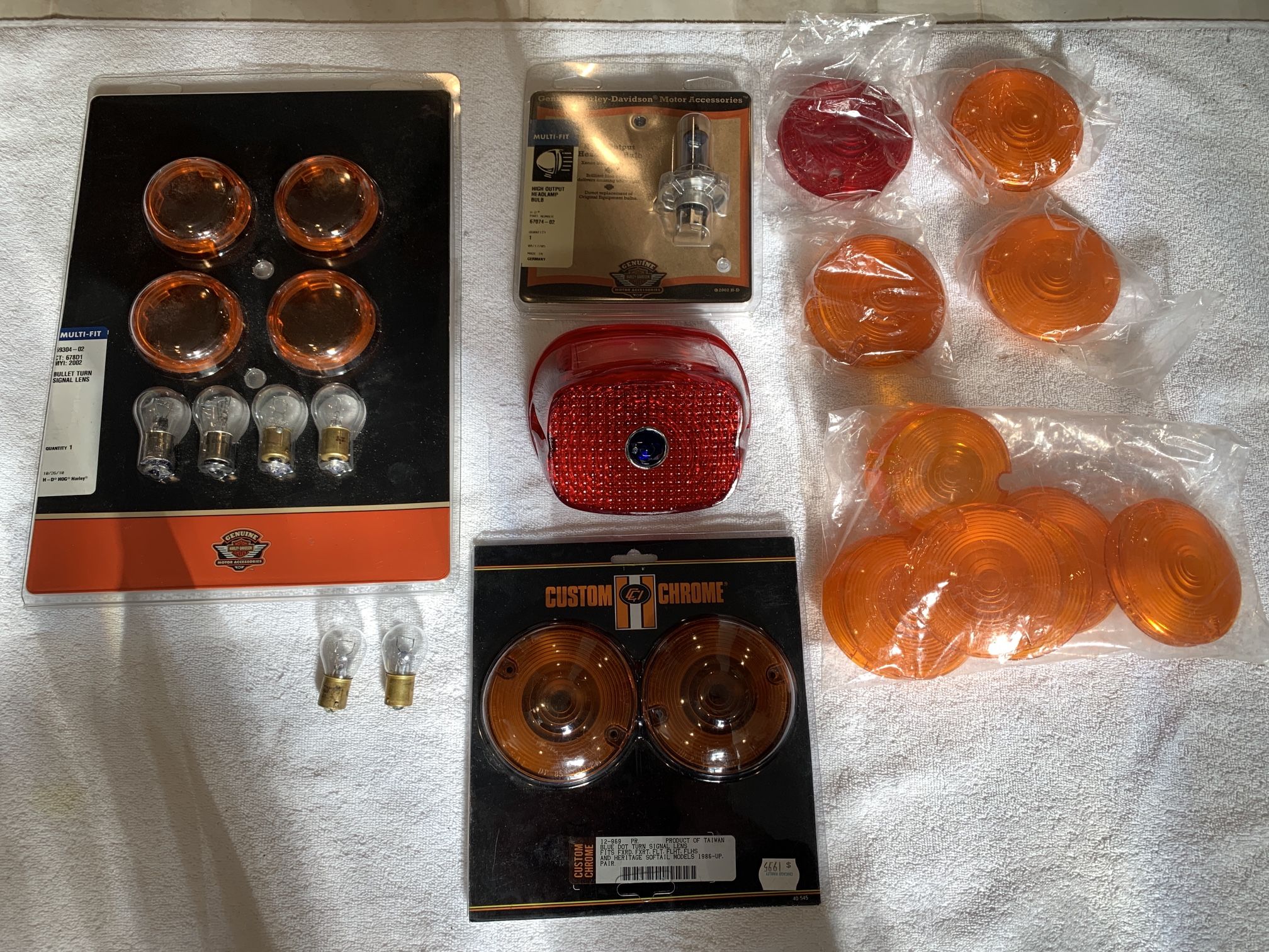 Motorcycle Light And Lenses