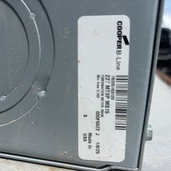 200Amp 3phase Meter Cans W/Disconnects 